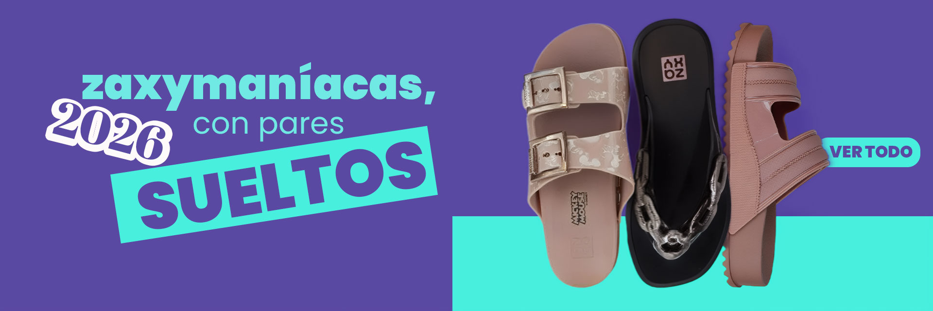 Zaxy pares sueltos ¡No te quedes sin el tuyo!