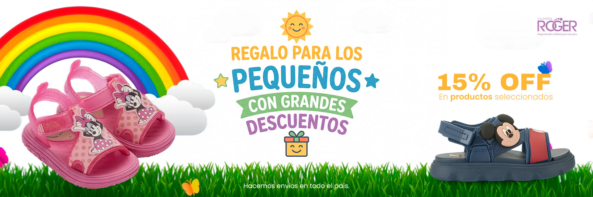 DIA DEL NIÑO CON CALZADOS ROGER